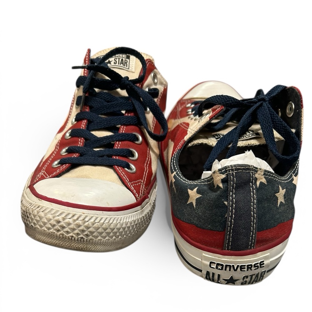USA flag Low Chuck Taylor Converse - Picture 4 of 10